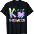 thumbnail image 1 of K Is For Kindergarten Teacher Tie Dye Back to School Kinder T-Shirt, 1 of 3