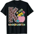 thumbnail image 1 of K Is Kindergarten First Day Back To School Girls Teachers T-Shirt,Black, 1 of 8