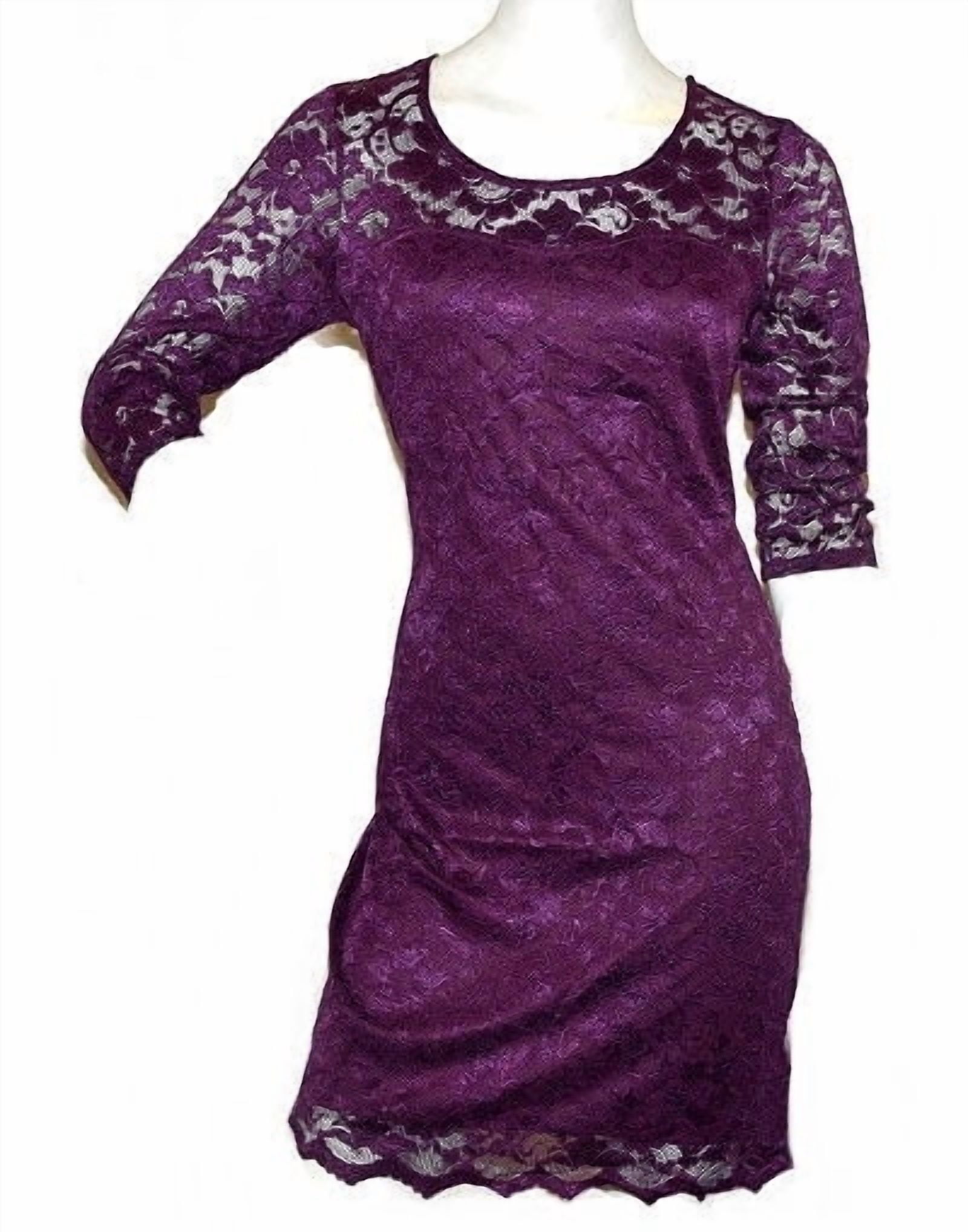 chinese dress ladies Tina Holly Couture TW024 Lilac Purple Corset Lace Glitter Mermaid Form main image 0