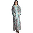 thumbnail image 1 of K.K. HANDICRAFT Cotton Kimono Robes for Women's, Light Bathrobe for Women, Dressing Gown Kimono Robe, Long Kimono Robe, 1 of 1