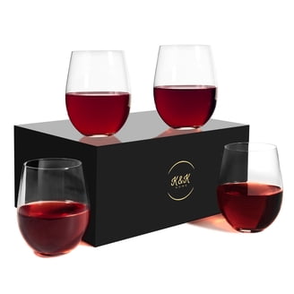 dessert wine glass Hosteria 8 oz. Dessert Stackable Wine Glasses (Set of 6)  Bormioli Rocco  USA