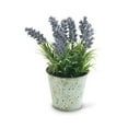 thumbnail image 1 of K&K Interiors 12361A Faux Greenery, Potted Purple Lavender, 9-In., 1 of 1
