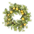thumbnail image 1 of K&K Interiors 16292B 22 Inch Lemon and Foliage Wreath W/Grapevine Base, Yellow, 1 of 2