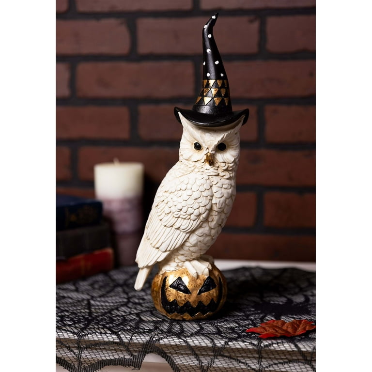 Tuesday Morning Halloween orders Owl Hat Tabletop Home Decor