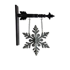 K&K Interiors Arrow Replacement Decorative Hanging Sign, Metal