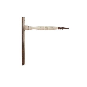 K&K Interiors Arrow Replacement Decorative Hanging Sign, White