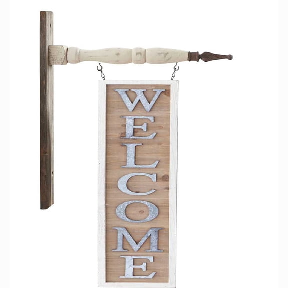 K&K Interiors Arrow Replacement Decorative Hanging Sign, Wood