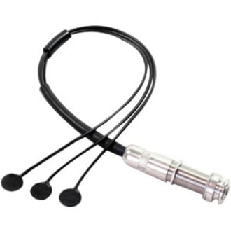 K&K Sound Pure Mini Pickup, 3-head Bridge Plate Transducer, Packaged