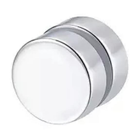K-KED 1 PC Non Piercing Ear Stud Delicate Jewelry Unisex Earrings Fashion Magnet Clips -Silver 6mm