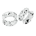 thumbnail image 1 of K-KED 1 Pcs Silicone Flexible Ear Gauges Plugs Expander Double Flared Flesh Tunnels /-white-8mm, 1 of 9