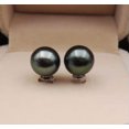 thumbnail image 2 of Fawfa 8 Pairs Multicolor South Sea Shell Pearl Stud Earrings - Silver Plated (10/12/14mm) 2 of 2