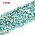 thumbnail image 1 of K-KED 10 String（10X34"）Freeform Natural Gemstone Chips Beads for Delicate Jewelry Making 5-8mm-Turquoise, 1 of 9