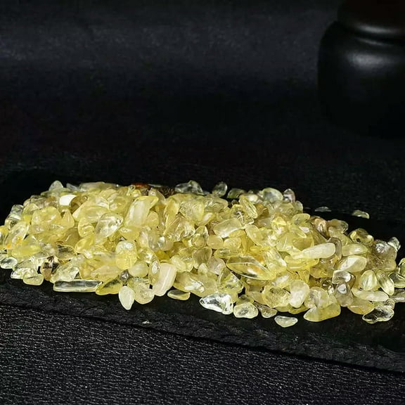K-KED 100g Natural Citrine Gemstones Quartz Crystal Healing Chakra Rock Specimen Lot-default