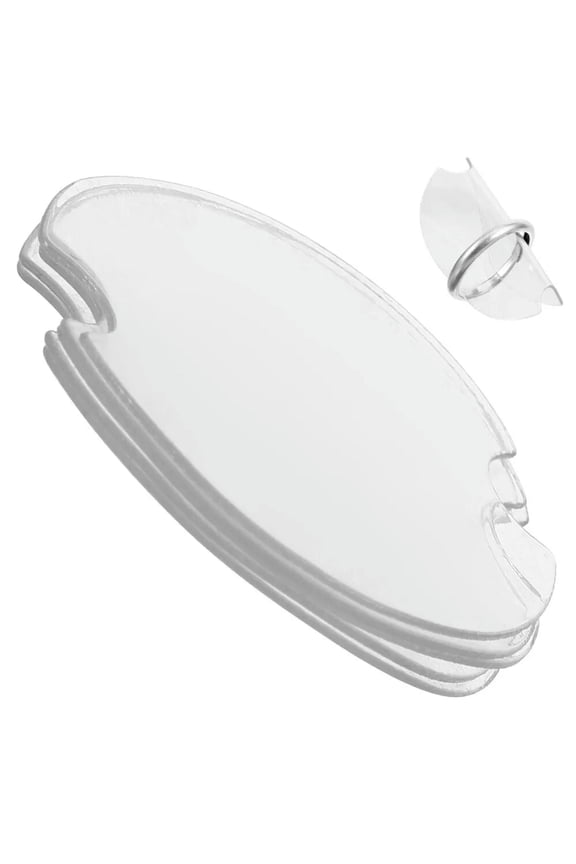 100pcs Delicate Jewelry Ring Display Holder Ring Display Round Sheet Ring Stand Ring