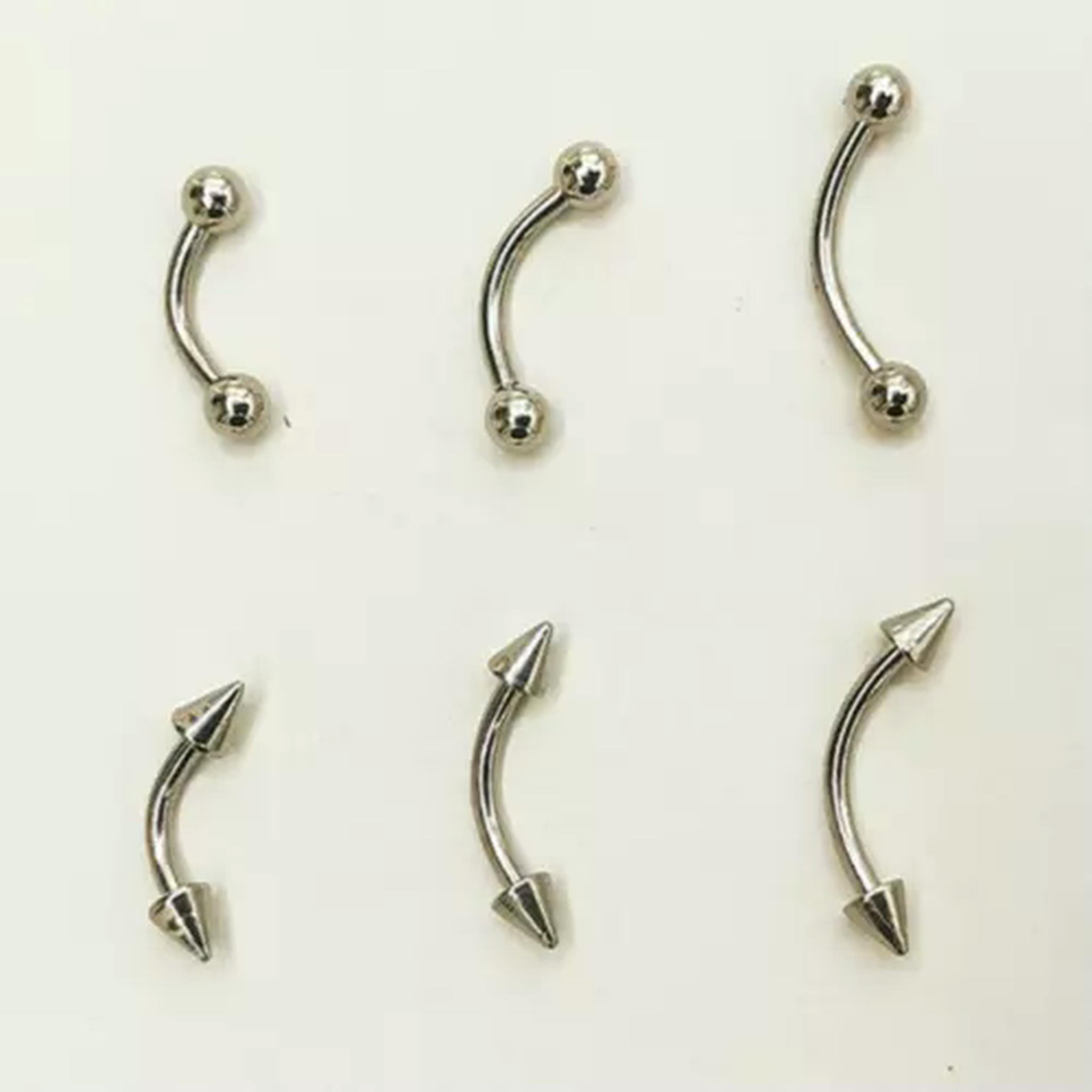 Anello Con Bilanciere Curvo In Titanio Nero Da 16 G (daith, Rook - Foto 9