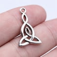 thumbnail image 1 of K-KED 110 Pcs Tibetan Silver Bronze Plated Charms Pendant 25x15MM DIY Making C15908-Tibetan Silver, 1 of 6