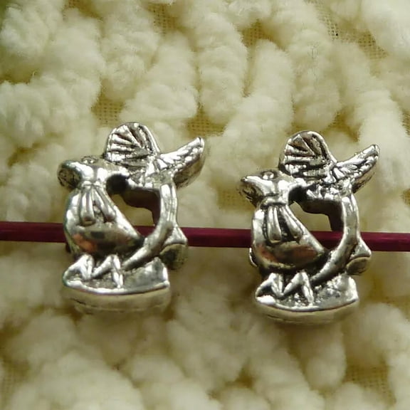 K-KED 120 Pcs Tibetan Silver Bird Spacer Beads 15X12MM S2663 DIY Delicate Jewelry Making