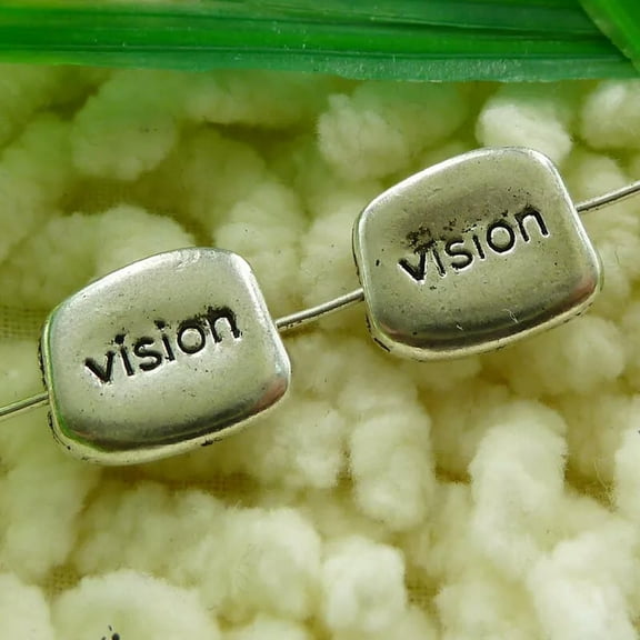 K-KED 120 Pcs Tibetan Silver Vision Spacer Beads 12X11MM S1719 DIY Delicate Jewelry Making