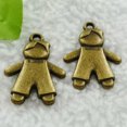 thumbnail image 1 of K-KED 120 pcs bronze plated boy charms 29x20mm B420, 1 of 4