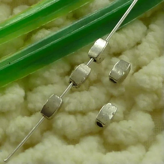 K-KED 1500 Pcs Tibetan Silver Square Spacer Beads 5X3MM S3146 DIY Delicate Jewelry Making