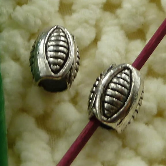 K-KED 180 Pcs Tibetan SilverSpacer Beads 10X8MM S2674 DIY Delicate Jewelry Making