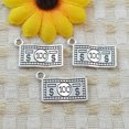 thumbnail image 1 of K-KED 198 Pcs Tibetan Silver "100 Dollar" Charms Pendant 21X10MM S5295, 1 of 4
