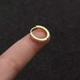thumbnail image 1 of K-KED 1pc Girls Fashion Titanium Hinged Segment Nose Ring Septum Clicker Daith Hoop-gold 10mm, 1 of 9