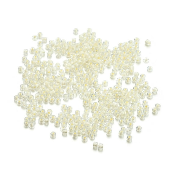 K-KED 2/3/4MM Plastics Colorful Candy Color Spacer Beads Bracelet Accessories Diy-beige-3mm/3200pcs/76g