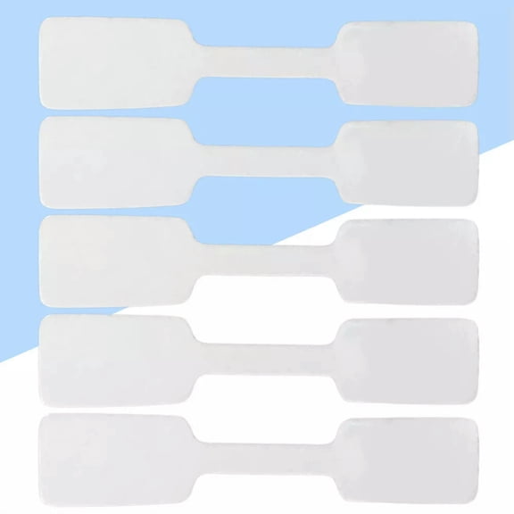 K-KED 200 Pcs Writable Paper Tags Delicate Jewelry Marking Tags Paper Hanging Cards