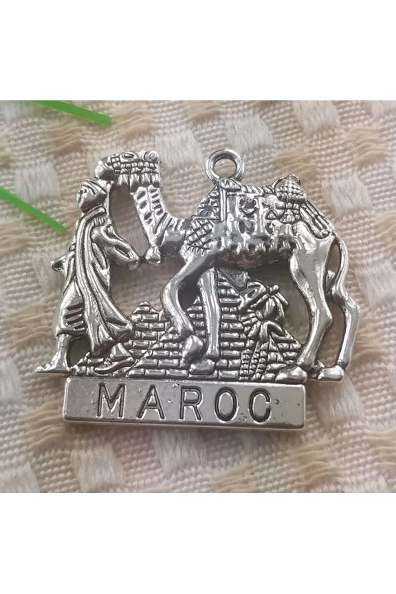 21 Pcs Tibetan Silver camel Charms Pendant 34x37MM S4960 DIY Delicate Jewelry Making