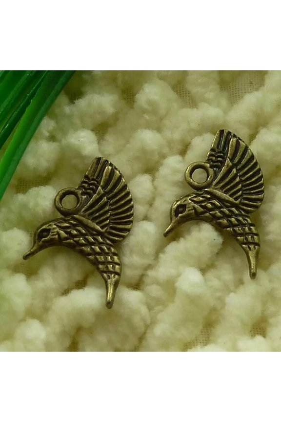 210 Pcs Bronze Plated Hawk Charms Pendant 17X12MM S2909 DIY Delicate Jewelry Making