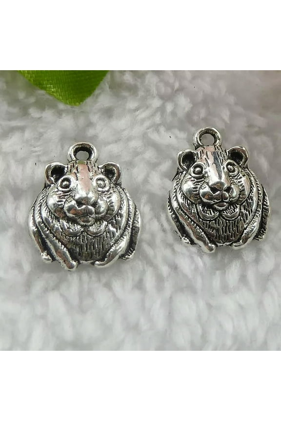 216 pcs tibet silver mouse charms 18x14mm B031