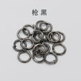 thumbnail image 1 of K-KED 3~20mm Open Jump Rings Loops Split Rings Connectors for DIY Delicate Jewelry Making-0.7X7MM-2000PCS-Gun Black, 1 of 9