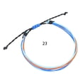 thumbnail image 1 of K-KED 4 Pcs Bohemian Wax Line Woven Foot Chain Summer Surf Foot Rope Adjustable-23-2 PCS, 1 of 9