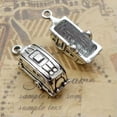 thumbnail image 1 of K-KED 50 Pcs Tibetan Silver Autocar Charms Pendant 26X10MM A2689 DIY Delicate Jewelry Making, 1 of 4