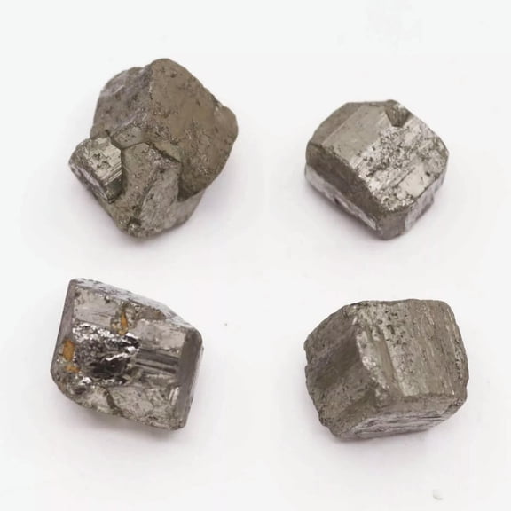 K-KED 50g Natural Pyrite Mineral Chalcopyrite fool's gold 15mm-20mm