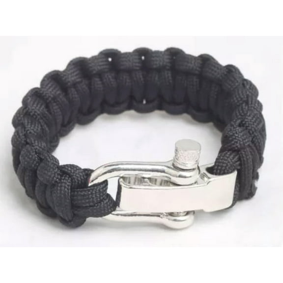 K-KED 550lb Paracord Survival Bracelet 7 Strand Wristband Parachute Camping Emergency