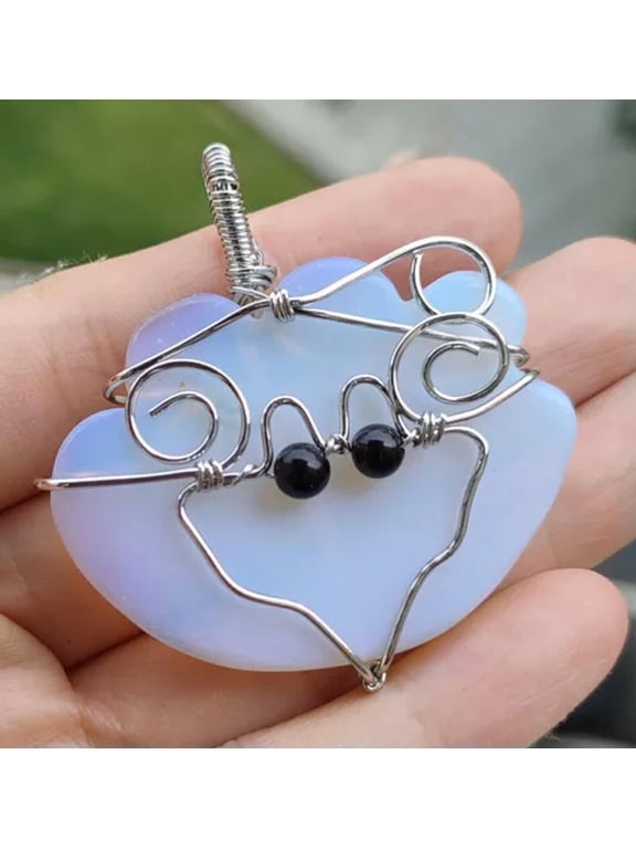 5pcs Gems Cloud Pendants Magic Lucky wishes Amulet