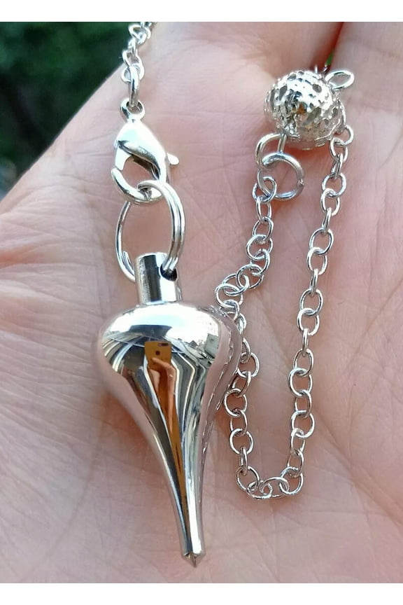 5pcs Meltal Chakra Pendulum Pendant Energy Power Reiki Healing Amulet