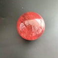 thumbnail image 1 of K-KED 60mm Natural Red Smelting Stone Ball Quartz Crystal Healing Sphere W/ Stand Gift, 1 of 9