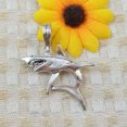 thumbnail image 1 of K-KED 66 Pcs Tibetan Silver Shark Charms Pendant 39X32MM S5279 DIY Delicate Jewelry Making, 1 of 4