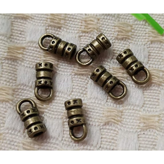 K-KED 690 Pcs bronze plated charms bails 10x5MM S5074 DIY Delicate Jewelry Making