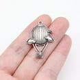 thumbnail image 1 of K-KED 70 Pcs Antique Silver fire balloon Charms Pendant 31x23MM B16559, 1 of 3