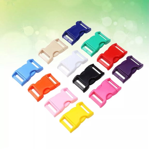 K-KED 80 Pcs Adjustable Side Release Buckle Heavy Duty Buckles Quick Clip