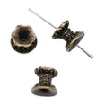 thumbnail image 1 of K-KED 80 Pcs Tibetan Silver Bronze plated Spacer Beads 9.5x8MM DIY Making C15880-Bronze plated, 1 of 6