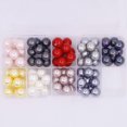 thumbnail image 1 of K-KED 90 PCS Mix Color Real Half Drilled Round Shell DIY 10mm With Box Loose Beads, 1 of 6