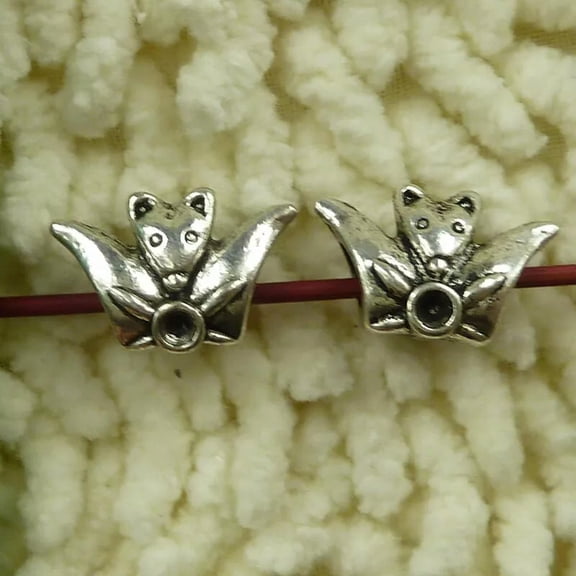 K-KED 90 Pcs Tibetan Silver Eidolon Spacer Beads 18X11MM S2679 DIY Delicate Jewelry Making