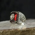 thumbnail image 1 of K-KED 925 Silver Women Men Rings Cubic Zirconia Wedding Party Delicate Jewelry Gifts Size 6-13-12-#1, 1 of 9