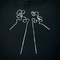 thumbnail image 1 of K-KED 925 Sterling Silver 12mm Bar Threader Pull Through Box Chain Earrings 10-22CM-16CM, 1 of 9