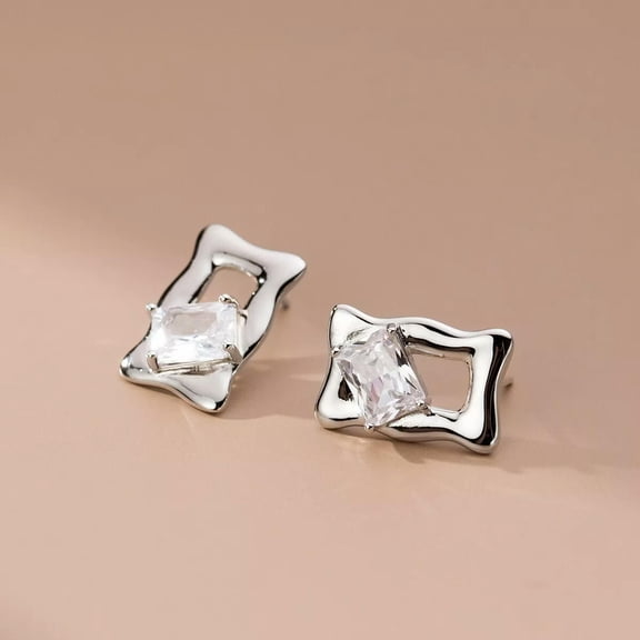 K-KED 925 Sterling Silver Full Geometric Long Tassel Earrings Drop Dangle Women Gift